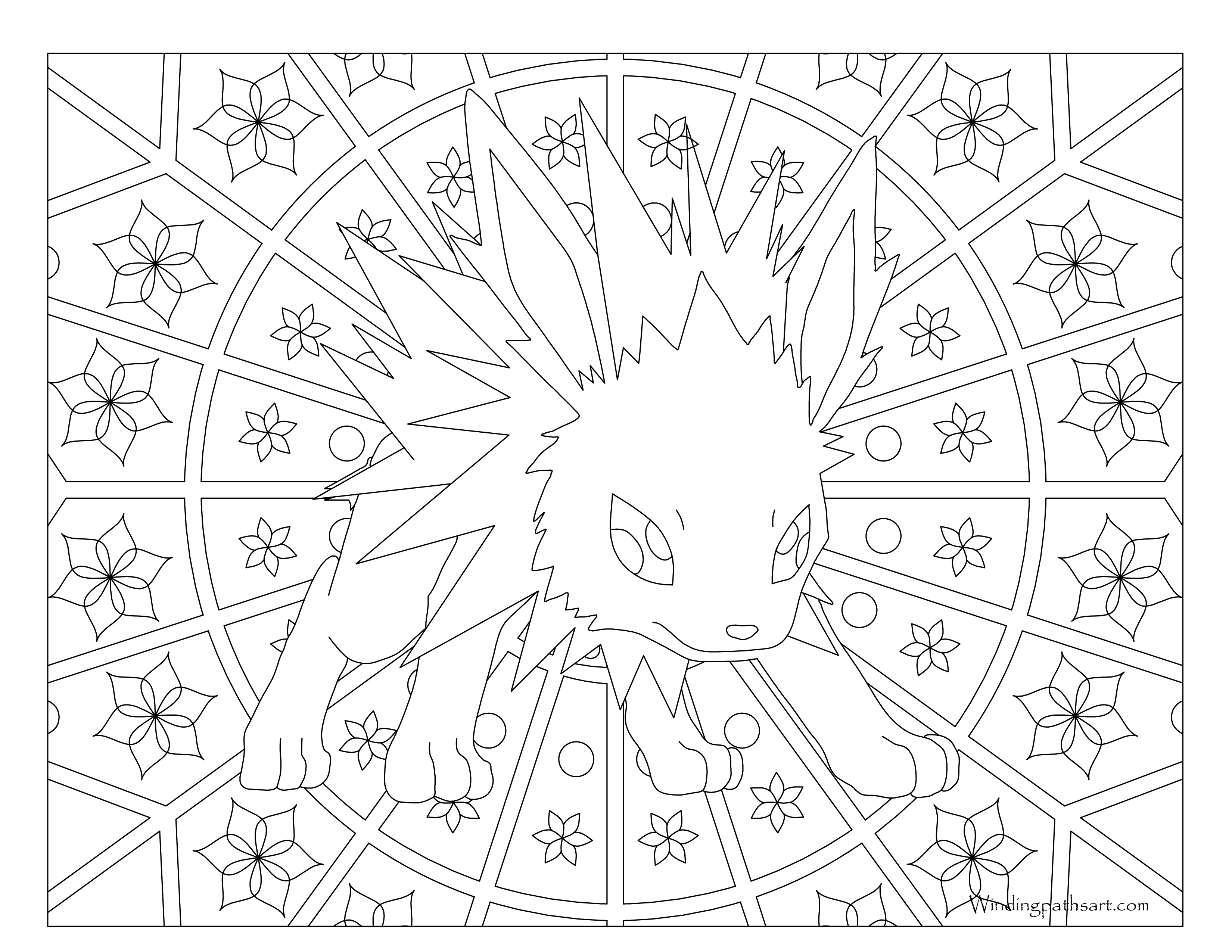 Featured image of post Jolteon Coloring Page Printable Visit our page for coloring