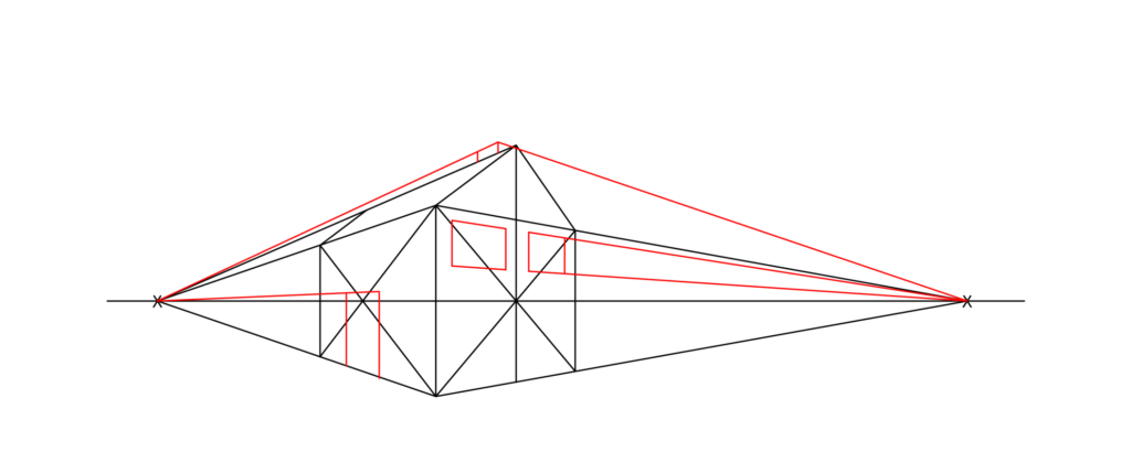 how to draw a perspective step 11