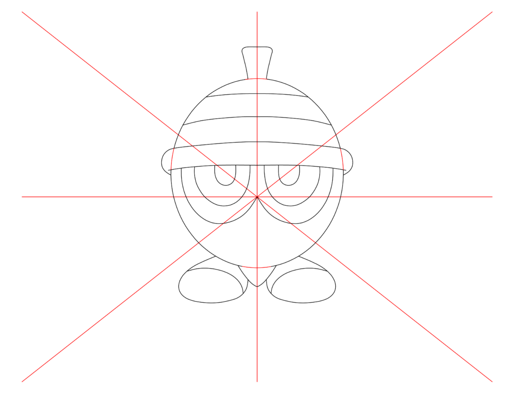 How to draw Seedot step 9