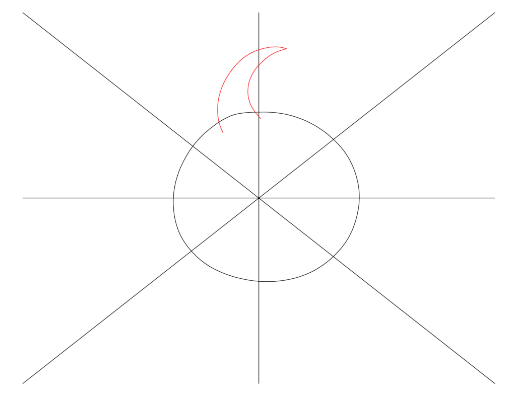 How to draw Pokemon Castform Step 3