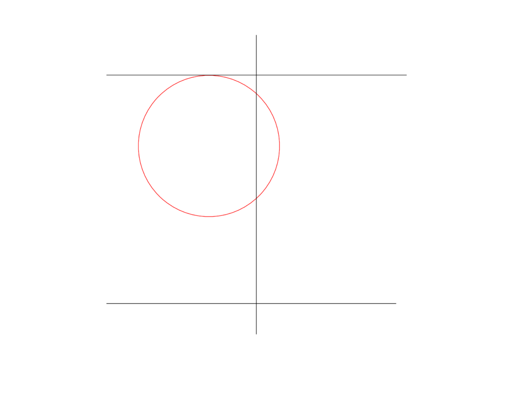 How to draw a trinity celtic knot Level 1 step 2