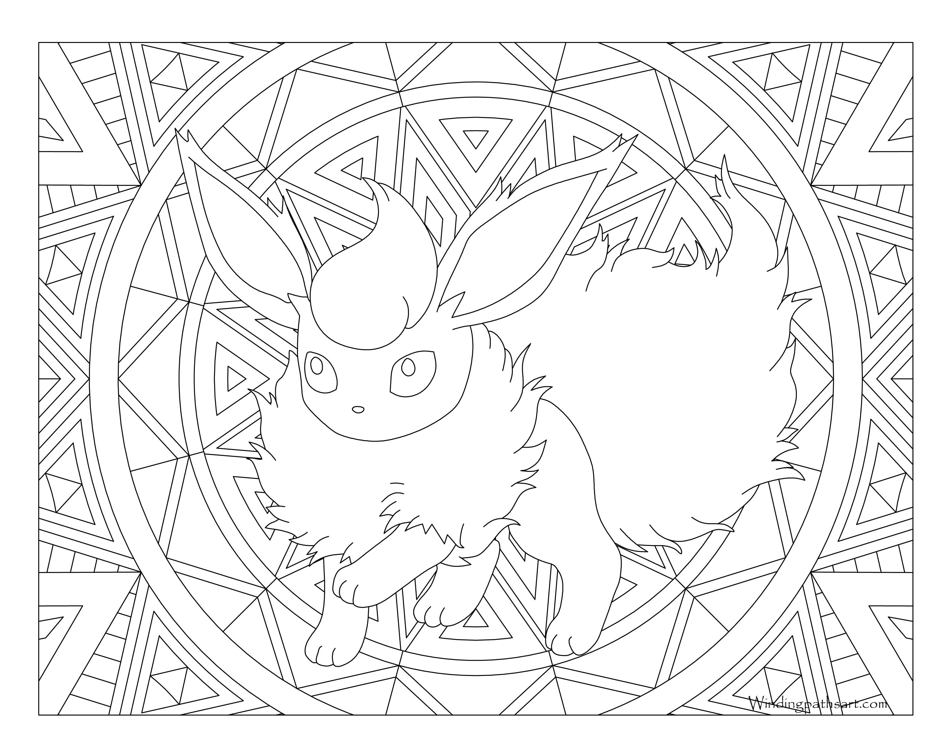 Adult Coloring Book Of Pokemon 3