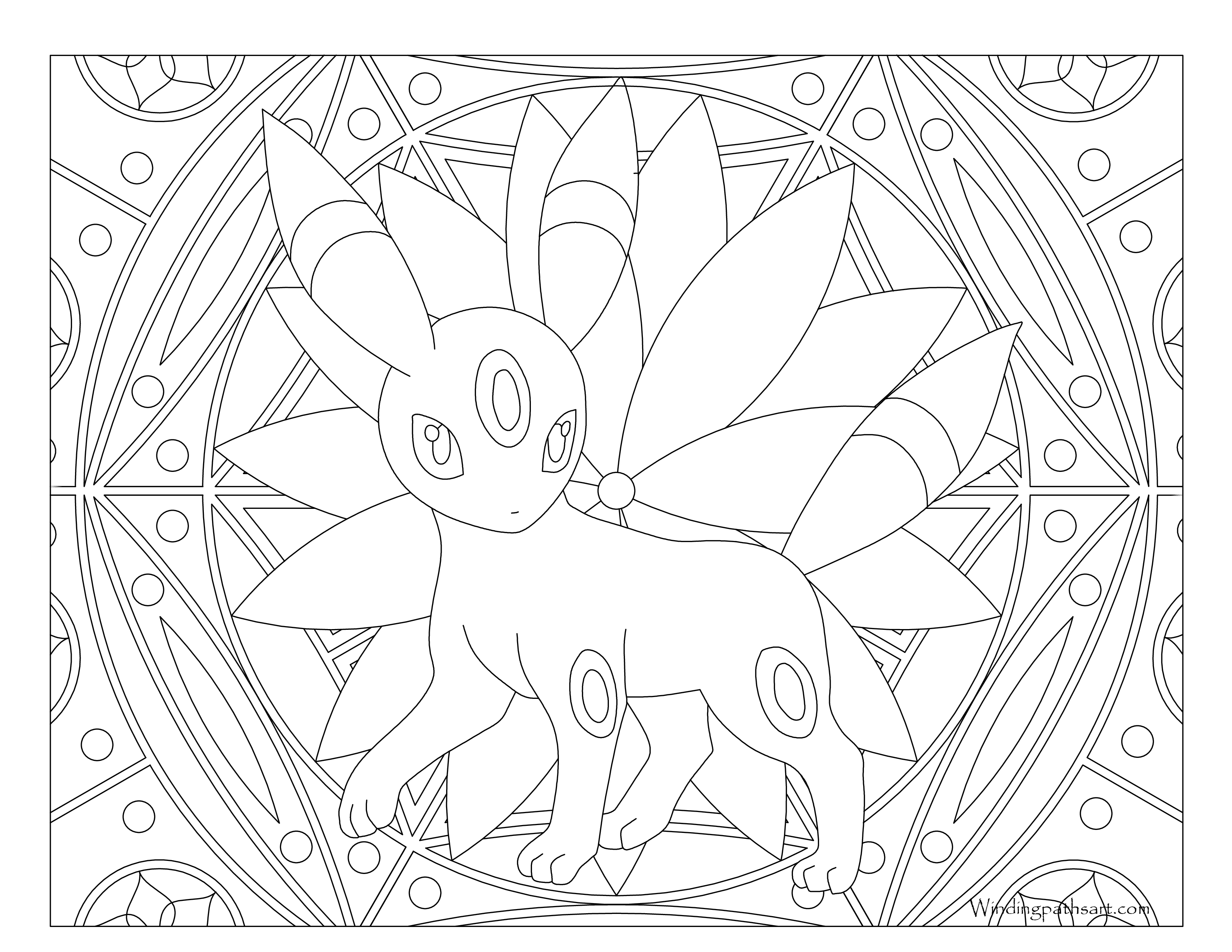 Adult Coloring Book Of Pokemon 8