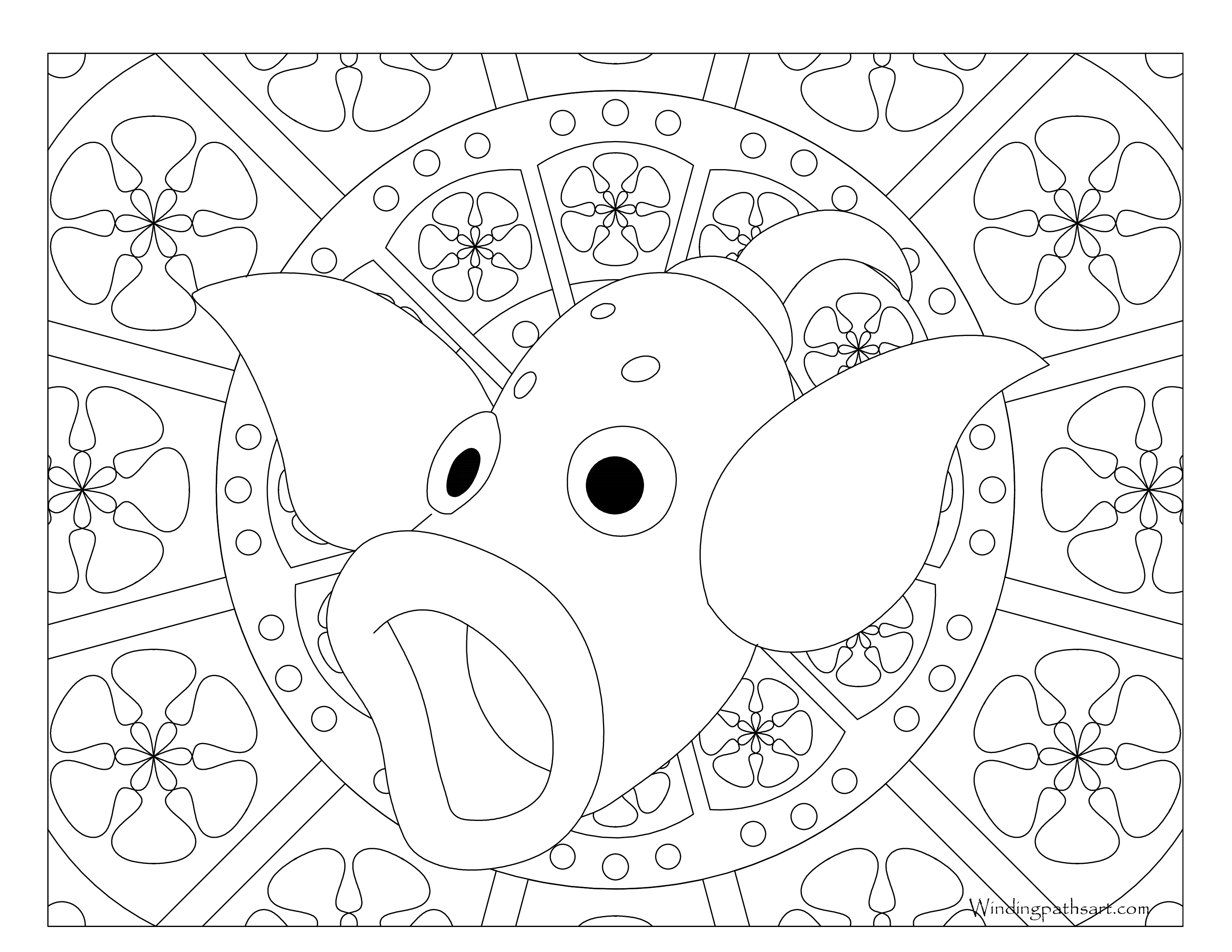 #070 Weepinbell Pokemon Coloring Page · Windingpathsart.com