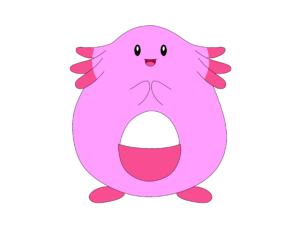 How to draw Pokemon Chansey done and colored