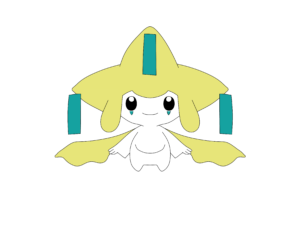 How to draw Pokemon Jirachi done and colored