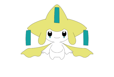 How to draw Pokemon Jirachi done and colored