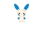 How to draw Pokemon Minun done and colored