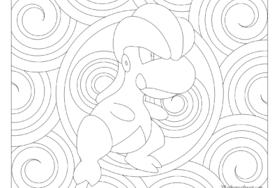 Adult Pokemon Coloring Page Bagon #371