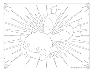 Adult Pokemon Coloring Page Chingling #433