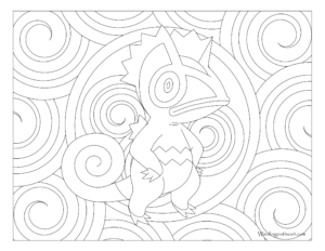 Adult Pokemon Coloring Page Kecleon #352