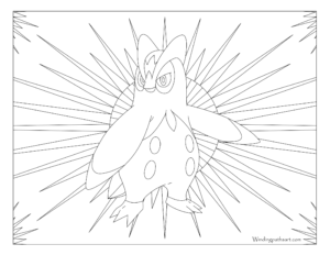 Adult Pokemon Coloring Page Prinplup #394