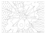 307-Medicham-Pokemon-Coloring-Page