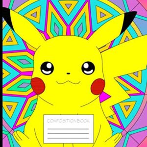 Pikachu Composition Book