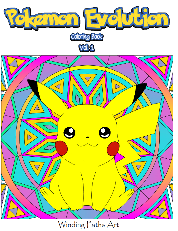 Pokemon Evolution Coloring Book - Volume 1 ·