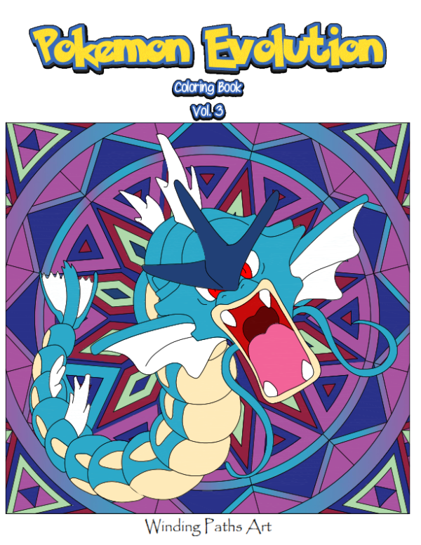 Pokemon Evolution Coloring Book - Volume 3