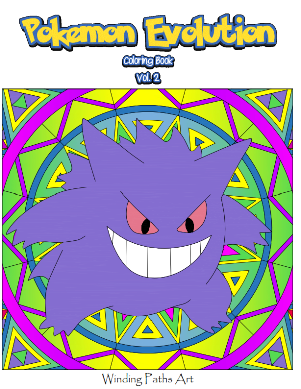 Pokemon Evolution Coloring Book - Volume 2